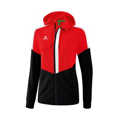 Erima Training Jacket Squad red/black Women